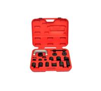 Drillkyn Lot de 21 extracteurs de roulement à billes avec ouverture de fourche de pression de 152 mm, avec adaptateur, cliquet et outil de montage pour l'entretien du véhicule et l'atelier de