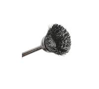 Drills à brosse de coupe de roue de fil, Brosse coupelle à roue métallique, Mini embouts de brosse , acier et laiton, multicolore, 15/98 pièces for Dremel(Bowl Type Steel)
