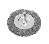 Drills à brosse de coupe de roue de fil, Brosse de coupe roue en fil d'acier inoxydable, tige 6mm, plusieurs tailles for le polissage des métaux(6x38mm)