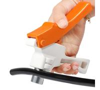 Drip Irrigation Pipe Hole Puncher, Handheld Ergonomic Hole Cutter Tool, High Strength, Effortless Punching, for Standard Drip Hoses, 5.31x4.84 inches
