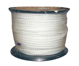 Drisse polypropylene tressée - bobine - blanc - 5 mm x 100 m