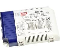 Driver LED MEAN WELL LCM-60 2-90/2-90/2-86/2-67/2-57/2-42 V/DC 500/600/700/900/1050/1400 mA