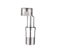 Drivstraw Rallonge de douche coudée rotative à 360°, coude rétractable en acier inoxydable de 5,5 à 7,8 cm, connecteur fileté épais pour tuyaux standard de 1,2 cm