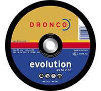 DRONCO AS36V-125 - Disco de corte metal AS 36 V Evolution, 125 x 2,2 mm