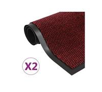 vidaXL Paillassons rectangulaires