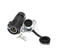 DRRI Connecteur de cloison d'alimentation étanche à verrouillage rapide LP20 12 broches pour lampe LED