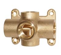 Druckluft - 5x1/2" Pass Through Verteiler Luftwanddose - Ri 112611
