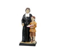 DRW Figurine Saint-Jean-Baptiste de la Salle Patron des éducateurs et Enseignants en résine 6 x 5 x 15 cm