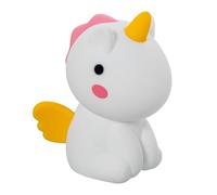 DRW Veilleuse LED licorne avec lumières de différentes couleurs 11 x 8 x 14 cm