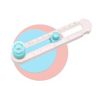 Dryxog Cutter Circulaire, Coupe Papier Rotatif à 360°, Massicot Scrapbooking DIY, Coupeur de Papier Circulaire Réglable, Coupe Cercle 2 à 20cm pour Cartes de Albums Photo Vœux