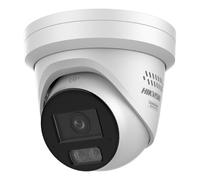 DS-2CD2387G3-LIS2UY/SL Caméra IP PoE extérieure 2,8 mm 8 MP 4K - Color-Vu 3.0 et Acu-Sense 3.0, lumière hybride intelligente, lumière stroboscopique et avertissement audio, audio bidirectionnel