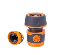 DSFDFDG Connecteur Rapide for Tuyau d'arrosage 1/2 "3/4", 5 pièces, for réparation, prolongateur, Joint de Tube d'eau, Adaptateur de couplage de Tuyau d'irrigation 12mm 16mm(19-25stop water-5pc)