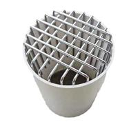 DSFIHJO Couvercle De Vidange en Acier Inoxydable pour Toit Couvercle de Drain Toit Rond en Acier Inoxydable, Grand déplacement(50 Tube)