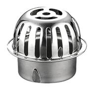 DSFIHJO Couvercle De Vidange en Acier Inoxydable pour Toit Protection de gouttière for Drain Sol Jardin, Filet à Feuilles(75mm)