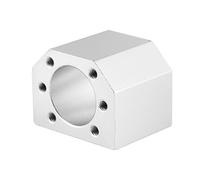DSG16H Support de support de montage de siège de boîtier d'écrou de vis à billes de 28 mm de diamètre pour SFU1604 1605 1610 Accessoires CNC en alliage d'aluminium pour tour CNC