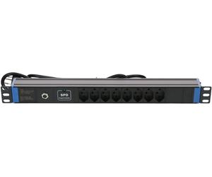 DSIT Bloc multiprise suisse 19" Surge Protection Device
