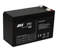 DSK - Batterie AGM plomb-acide rechargeable 12V 2,9Ah