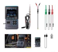 DSO-TC4 Oscilloscope numérique 3 en 1 avec bande passante de 10 MHz et taux d'échantillonnage de 48 MSa/s, testeur de transistor et générateur de signal pour électronique