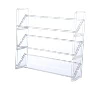 DSOUWEH Organisateur de Maquillage Transparent, Compartiment de Rangement Amovible et réglable, Support pour Maquillage et Produits de beauté à Poser sur
