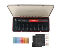 DSPIAE bricolage ES-A ponceuse alternative stylo de meulage électrique modèle en plastique tête de papier de ponçage pour modèle militaire outils d'artisanat passe-temps ES-A