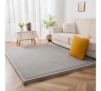 DSSHENGDS De Salon Tapis De Chambre À Coucher Tapis Rampant pour Tapis Pliable,Tapis Anti-dérapant pour Chambre d'enfant en Velours Corail Tatami Tapis Chambre Fille 2cm-D- 80 * 150cm