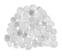 dssmboom 460 g Pierres de Cristal Naturelle Tombé pour Remplir des Vases, Pierres Décoratives pour la Maison et Le Bureau, Quartz Roche