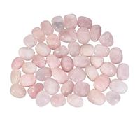 dssmboom 460 g Pierres de Cristal Naturelle Tombé pour Remplir des Vases, Pierres Décoratives pour la Maison et Le Bureau, Quartz Rose