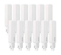 DSTOCK60 - 12 ampoules LED PL-C 2P G24d - CorePro - 8,5W - 4000K - 1000 lumen - 30 000 heures de vie - Compatible Philips