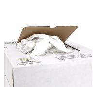 DSTOCK60 - Chiffons d'Essuyage Blanc N°3 (Carton de 10 kg) D013ECX - 3700178200406