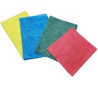 DSTOCK60- Lot de 50 lavettes Non tissées ajourées Vertes HACCP (32x40cm)