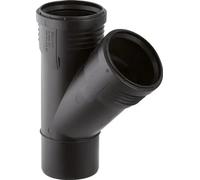DSTOCK60 - Raccord en Té 45° Isolé Accoustiquement Silent PP DN 75/75 Compatible avec Geberit 390333141-4025416936794