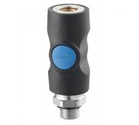 DSTOCK60 - Raccord Rapide Air Comprimé - Filetage Mâle 1/4"G Compatible PrevoS1