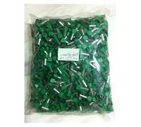 DSZUJTYROP Embouts de câblage Double entrée TE6014, 2 x 6,0 mm², Longueur Broche 14, mm for 10 AWG