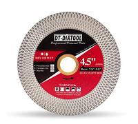 DT-DIATOOL Disque Diamant 115 mm pour Carrelage, Disque de coupe double face, Lame diamantée à tronçonner Ceramique, Tuiles, Marbre, Granit, Calcaire