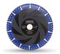 DT-DIATOOL Disque Diamant 180 x 22,23 mm Lame de Scie tout usage pour Béton Armé Métal Alu Fer PVC Tous les Matériaux Durs