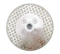 DT-DIATOOL Disque Diamanté à Tronçonner et à Meuler 105 mm x M14 Lame de Scie Électroplaqué pour Pierre Marbre Carreaux Granit