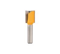 DT90005-QZ Fraise Droite Z2, Argent, 8 mm