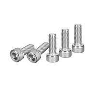 DTGN 25pcs Vis À Tête Cylindrique À Six Pans Creux M6X16Mm (18-8)