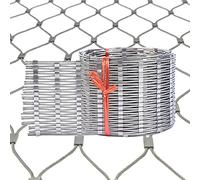 DTVEW Filets for Jardin, Escalier Balcon Filet De Protection, Filet De Séparation, Filet De Sécurité for Garde-Corps D'extérieur, Grillage for Cloture,(2.5x2m)