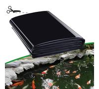 Dtyubfg Doublure D'étang Étanche HDPE Bâche pour Bassin À Poisson Extérieur Membrane Renforcée Liner Revêtement De Bassin pour Petits Étangs, 2X8m 6X12m 10X16m 14X14m