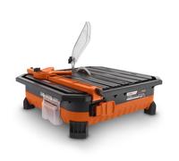 Dual Power Coupe-Carrelage sans Fil POWDP75100 - Machine de Découpe Carreaux 20V - Table 390x365 mm - Disque Ø 110 mm - 1 Accessoire