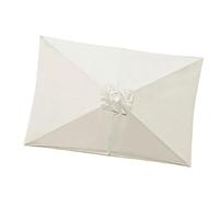 Dualoai Auvent pour Parasol 200 Cm X 300 Cm, Rectangulaire, pour, Blanc Beige