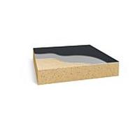 Duravit Sustano receveurs de douche 1200x1200mm, 720279620000000, Couleur: Cream matt