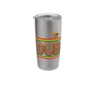 Dub Wood Reggae Gobelet isotherme en acier inoxydable double paroi