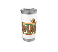 Dub Wood Reggae Gobelet isotherme en acier inoxydable double paroi