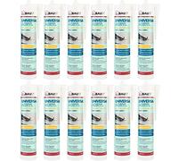 duBAUST MAC24 Mastic acrylique universel pour intérieur et extérieur, recouvrable, résistant aux intempéries, cartouche de 310ml, blanc (12)