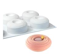 DUBENS Lot de moules à gâteau en silicone - Design Dragon Tornado - Pour desserts au chocolat DIY, projets de cuisson créatifs et tourbillons rotatifs - Idéal pour la décoration de gâteaux et fondants