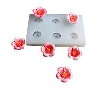 DUBENS Sakura Moule en silicone en forme de fleur de cerisier pour décoration de gâteau fondant et chocolat