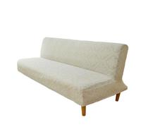 DUBTEDHOU Housse de canapé, Stretchy Jacquard Fabric Armless Sofa Cover | Multicolor Multiple Sizes: For Daily Living(Color 2,L)