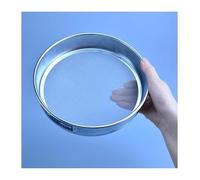 DUBTEDHOU Tamis de Laboratoire, 20cm Diameter 729 Stainless Steel Lab Test Sieve with Chrome Frame and Multiple Mesh Sizes(24 Mesh(0.8))